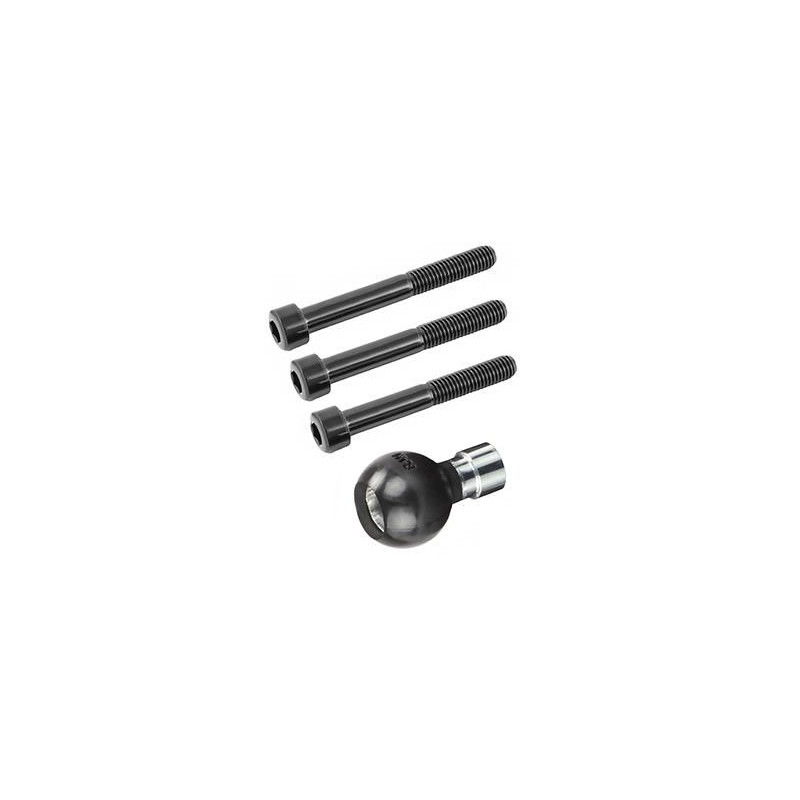 RAM MOTORCYCLE BASE W HOLE