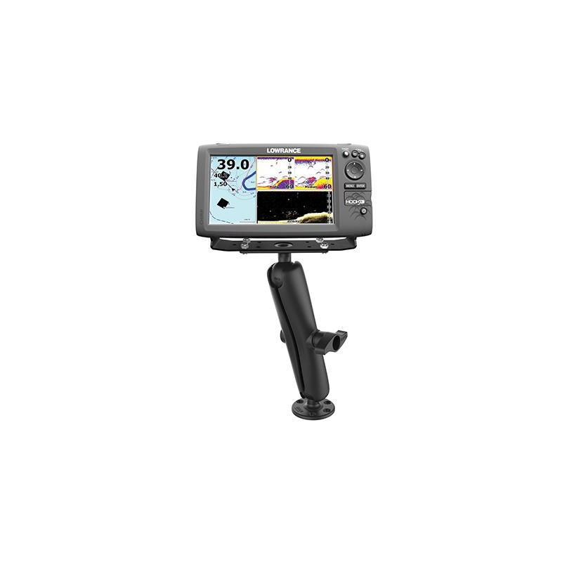 RAM 6.25X2 PLATE W D BALL
