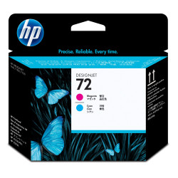 HP No72 Magenta and Cyan Printhead