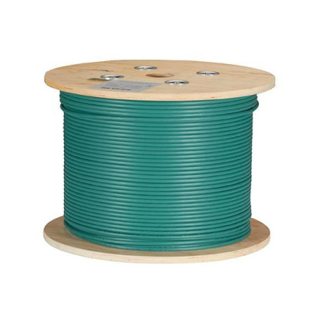 CAT6A SOLID RISER 1000' GREEN
