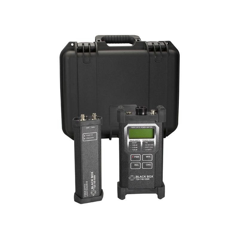 FIBER OPTIC POWER METER AND