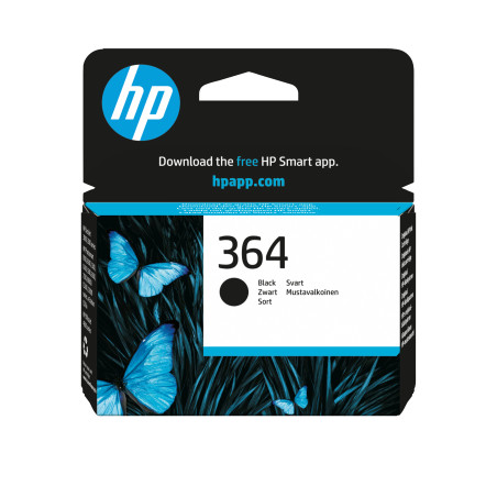 HP 364 Black Ink Cart/Vivera Ink