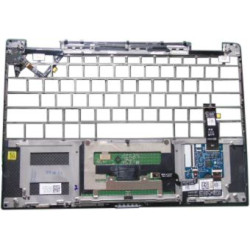 Black palmrest assembly with