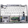 Black palmrest assembly with