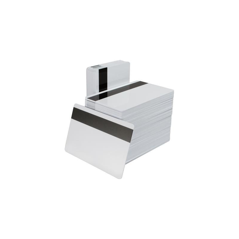 Zebra Z6 White Composite Cards 30MM WI/ Magnetic Stripe 500 | APLIUM