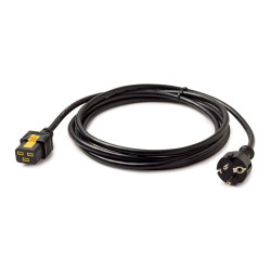 Power Cord/Locking C19 to CEE/7 3m