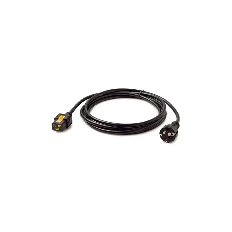 Power Cord/Locking C19 to CEE/7 3m
