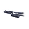 Cable/CAT6 UTP CMR 6XRJ-45 Black18.2m