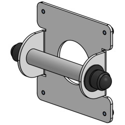 Kiosk tilting mount
