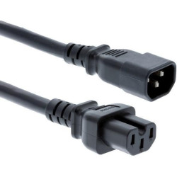 Power Cable Black C14 Coupler