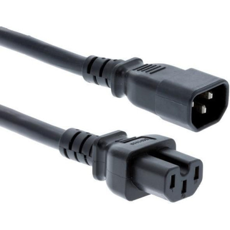 Power Cable Black C14 Coupler
