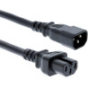 Power Cable Black C14 Coupler