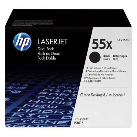 HP Toner/Dual Black Cartridge f P3015