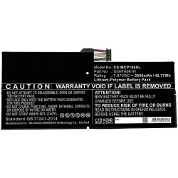 Battery 42.77Wh Li-Pol 7.57V | APLIUM