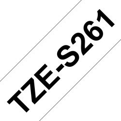 Tape/36mm black on white f P-Touch TZE