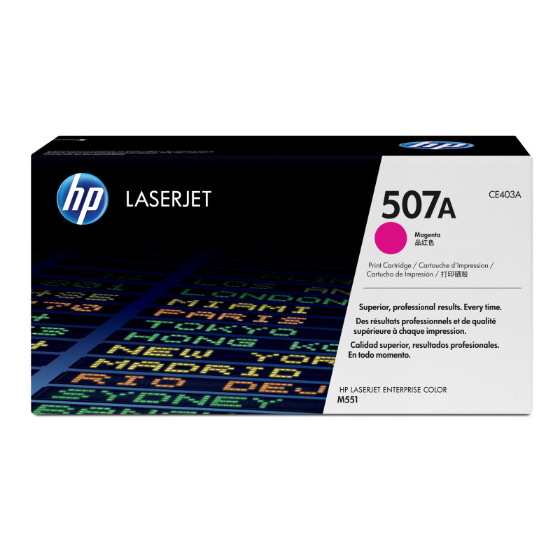 HP Toner/507A Magenta LaserJet TonerCart
