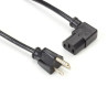 US RIGHT ANGLE POWER CORD 6 FT