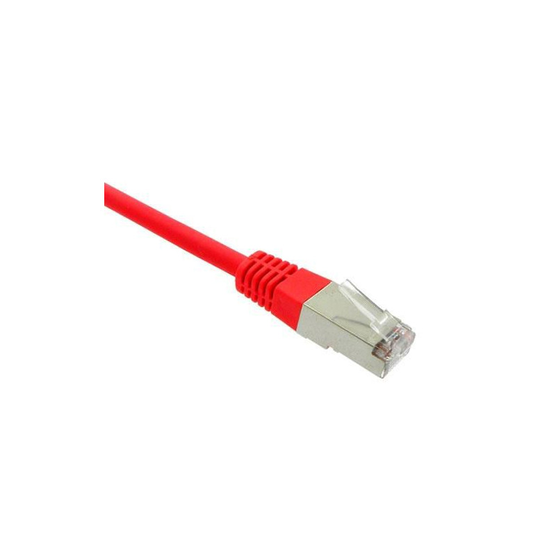 CAT5E GIGABASEFTP RED 0.5M