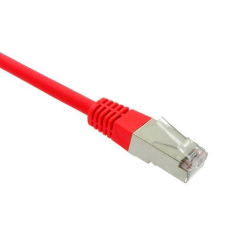CAT5E GIGABASEFTP RED 0.5M