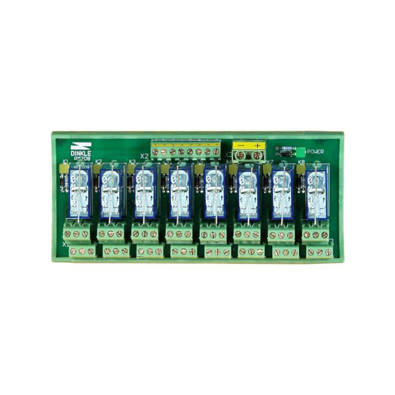 5A, 2 FORM C RELAY 24VDC x 8