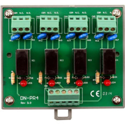 5A, 1 FORM C RELAY x4 MED VARI