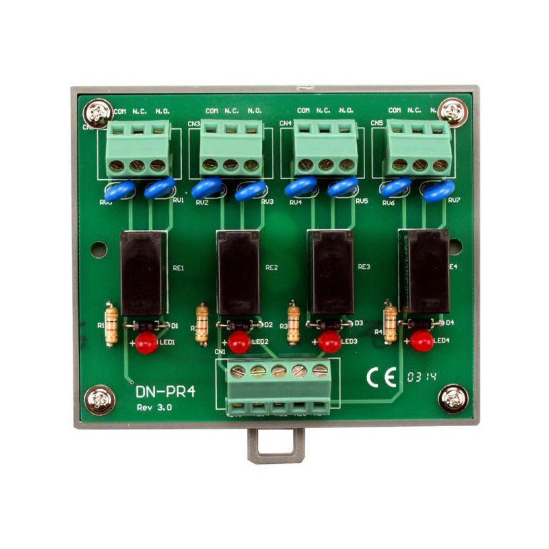 5A, 1 FORM C RELAY x4 MED VARI