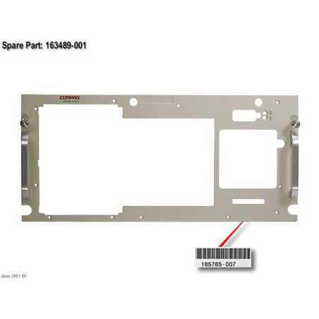 BEZEL,FRONT RACK
