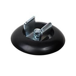System 2 - Floor Fixing Kit For 50MM Poles | APLIUM