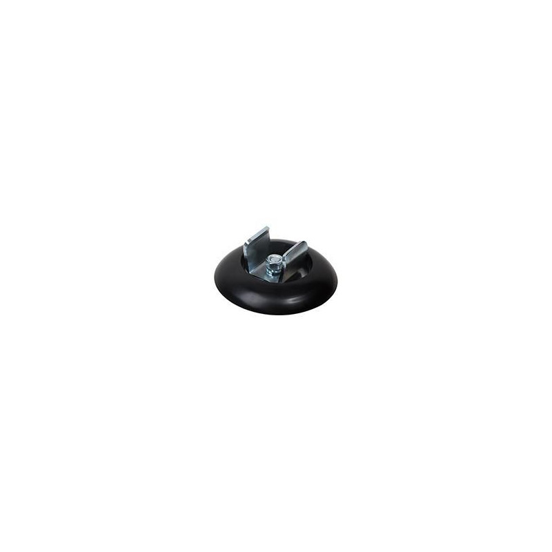 System 2 - Floor Fixing Kit For 50MM Poles | APLIUM