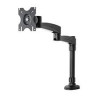 Flat Screen Desk Mount With Double Arm | APLIUM