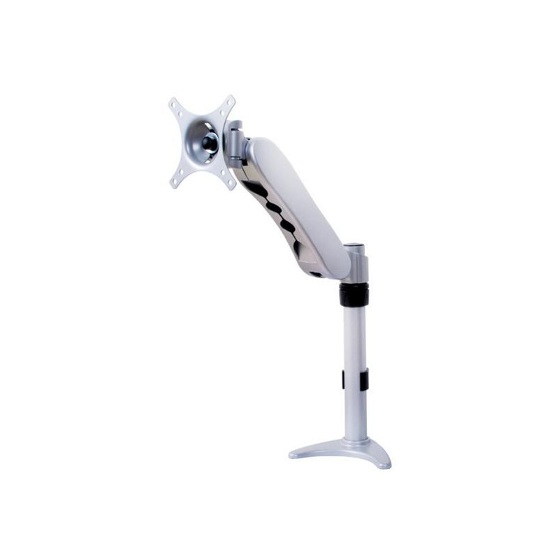 Full Motion Flat Screen Desk Mount With Single Arm | APLIUM