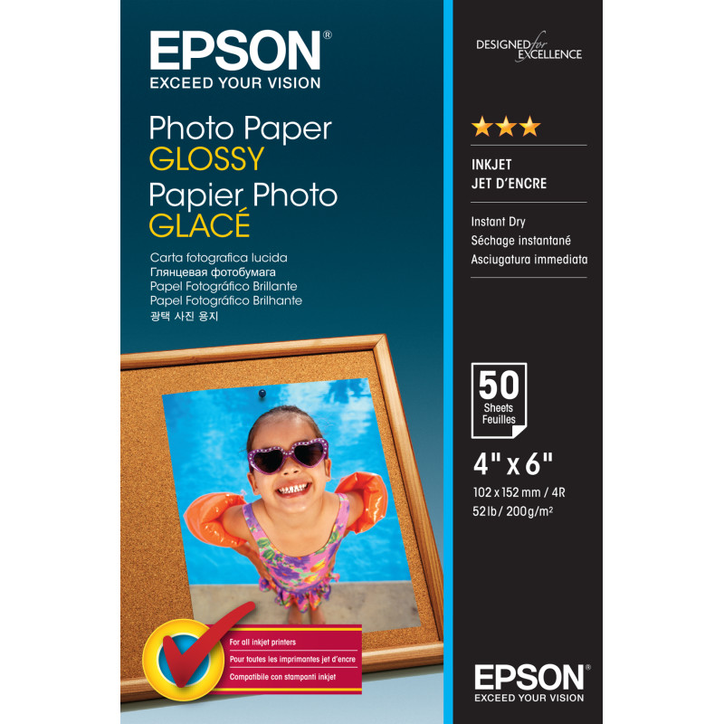 Paper/Photo Glossy 10x15cm 50sh