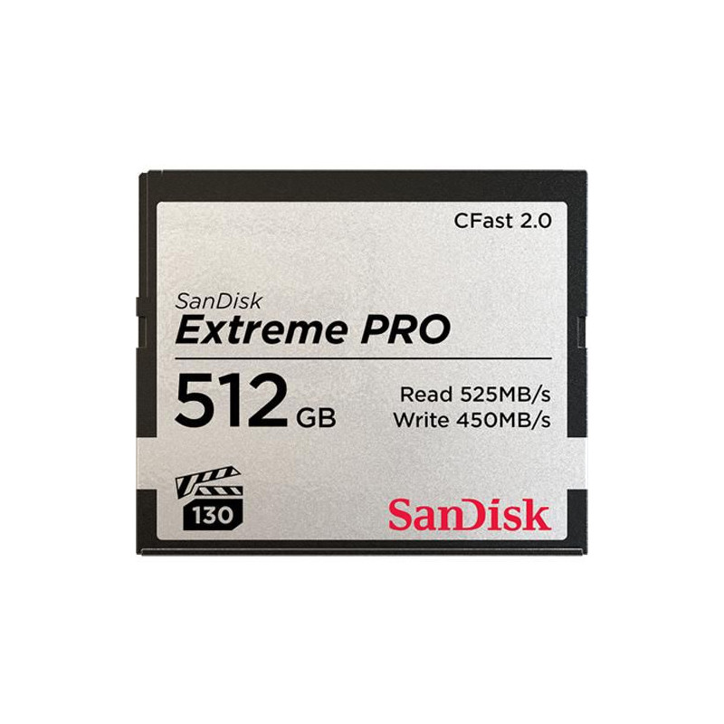 Sandisk Extreme Pro Cfast 2.0 512GB 525MB/S VPG130 | APLIUM