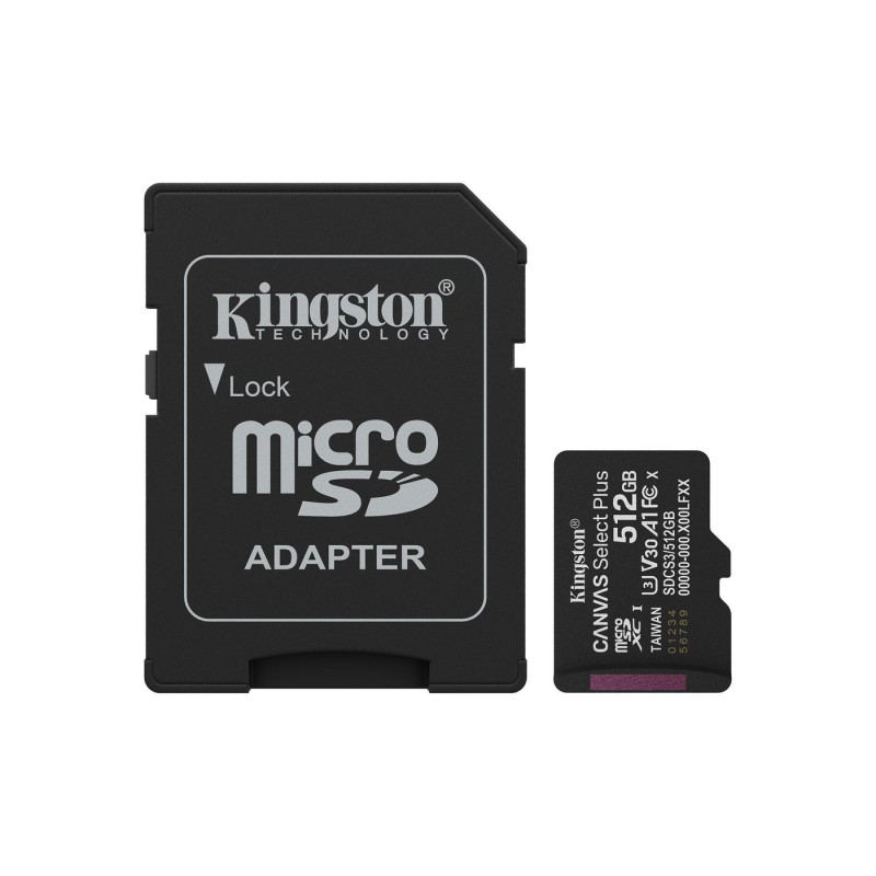 Kingston Canvas Select Plus - Tarjeta de memoria flash (adap | APLIUM