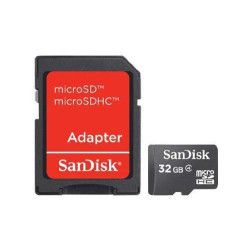 SanDisk - Tarjeta de memoria flash - 32GB - Class 4 - microS | APLIUM