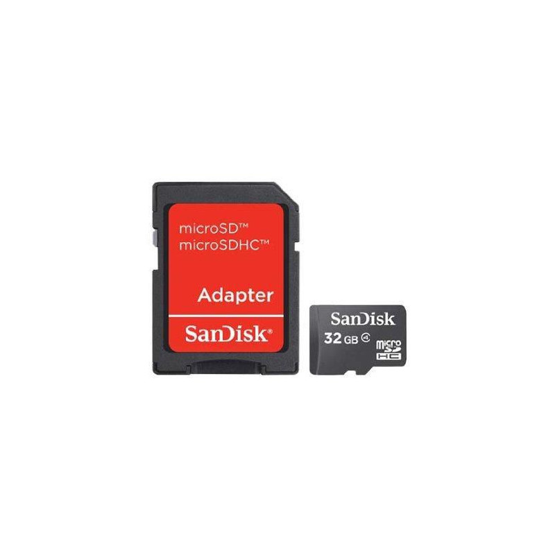 SanDisk - Tarjeta de memoria flash - 32GB - Class 4 - microS | APLIUM