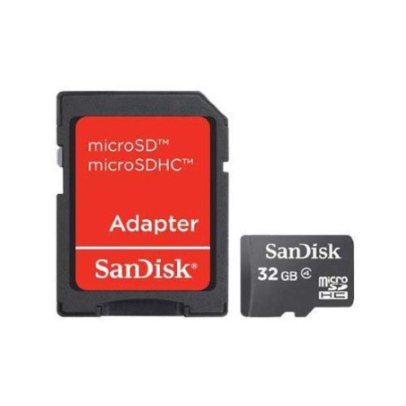 SanDisk - Tarjeta de memoria flash - 32GB - Class 4 - microS | APLIUM