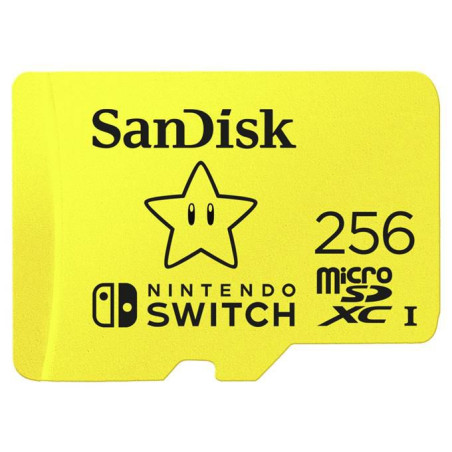 Sandisk Nintendo Microsdxc Sqxao 256GB UHS-1 | APLIUM