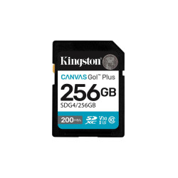 Tarjeta de Memoria Kingston CANVAS Go! Plus 256GB SD XC/ Cla | APLIUM