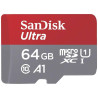 Sandisk Ultra Microsdxc 64GB + SD Adapter 140MB/S A1 CLASS10 | APLIUM