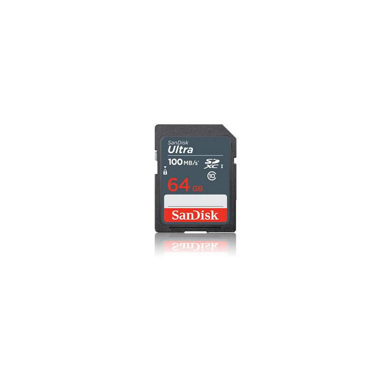 SanDisk Ultra - Tarjeta de memoria flash - 64GB - Class 10 - | APLIUM