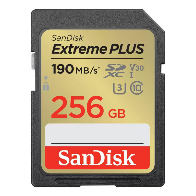 Extreme Plus 256GB Sdhc Memory Card 190MB/S 130MB/S Uhs-i Cl | APLIUM
