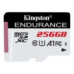 Kingston High Endurance - Tarjeta de memoria flash - 256GB - | APLIUM