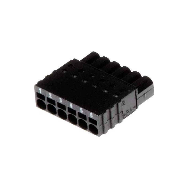 AXIS Connector A 6-pin 2.5 Straight - Conector de cámara (pa | APLIUM