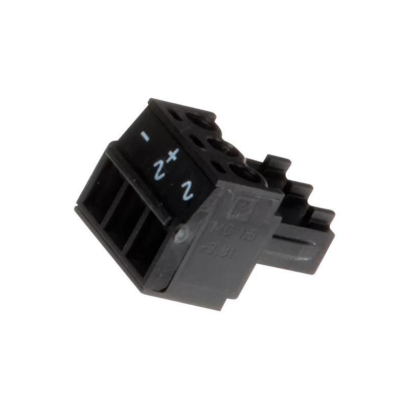 AXIS Connector A 3-pin 3.81 Straight - Conector de cámara (p | APLIUM
