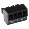 AXIS Connector A 4-pin 3.81 Straight IN/OUT - Conector de cá | APLIUM