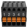 AXIS TU6008 - Conector serie - bloque de terminales de 5 cla | APLIUM