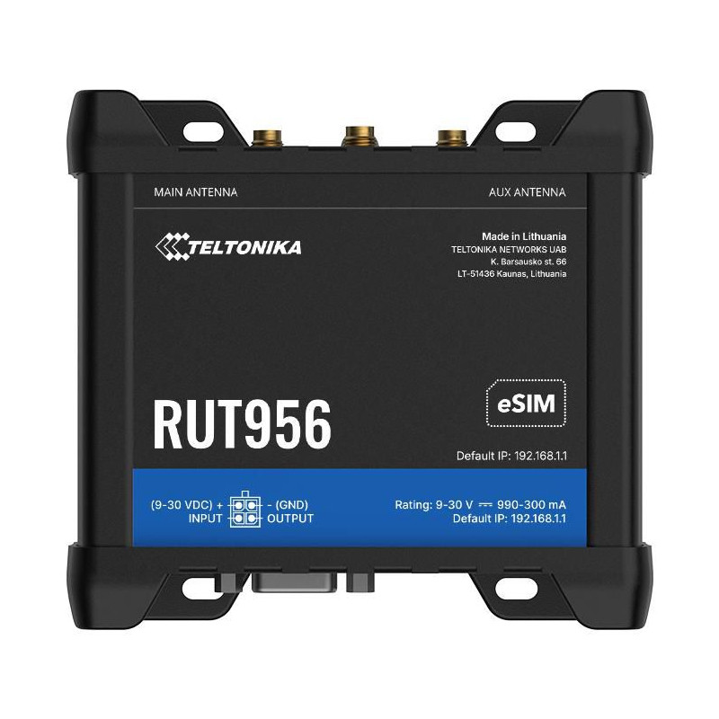 RUT956 (EU) 4G LTE ROUTER