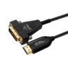 Premium Optic DVI - HDMI cable