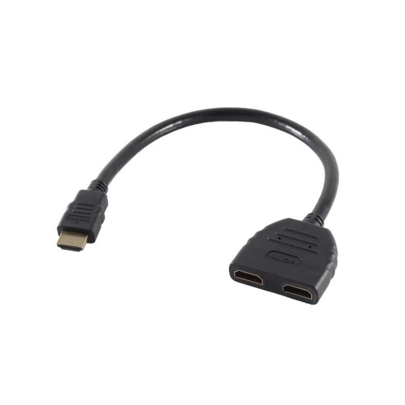HDMI 19M - 2X HDMI 19F